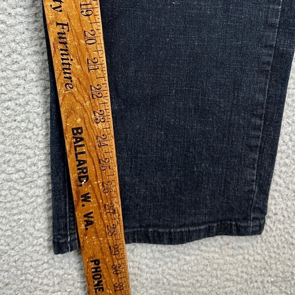 Urban Star Jeans Mens 42X30 Blue Straight Leg Distressed Stretch 5-Pocket Denim